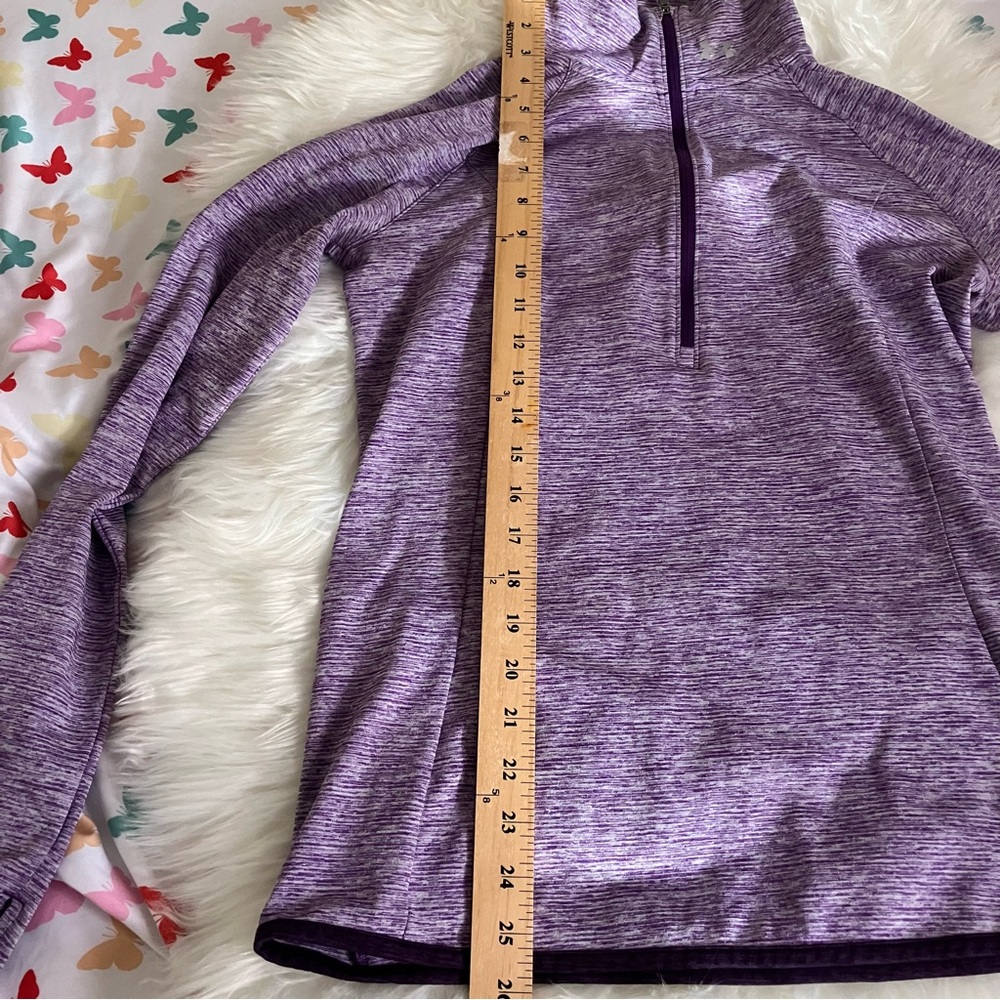 Under Armour Heathered Purple Pullover